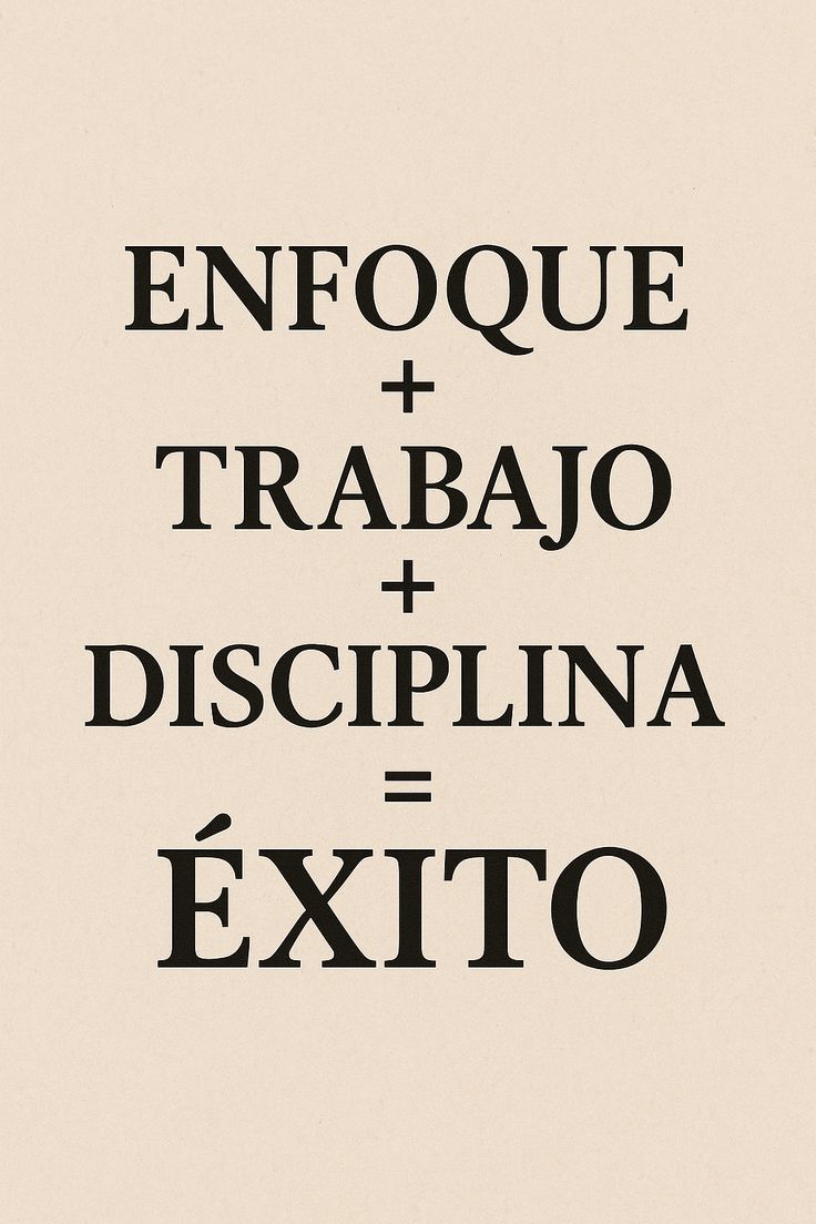 enfoque + trabajo